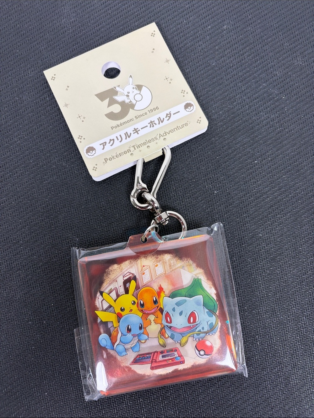 Pokémon Center Japan Gen 1 Kanto 30th Anniversary Acrylic Keychain